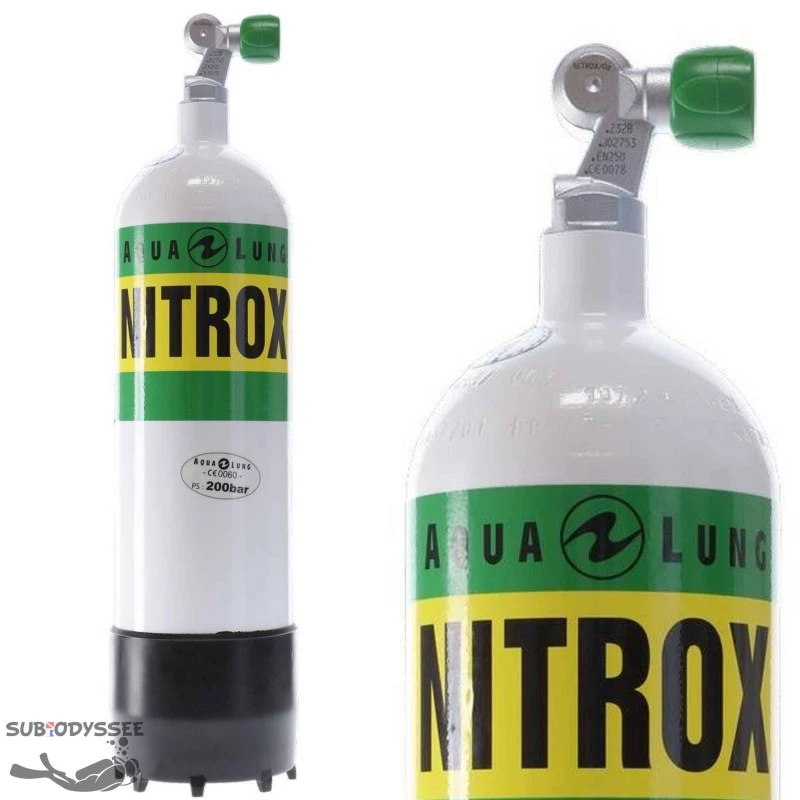 Bouteille/bloc 06 Litres 200 Bars Nitrox/O2 1 Sortie - Aqualung 1 Bouteille/bloc 06 Litres 200 Bars Nitrox/O2 1 Sortie - Aqualung