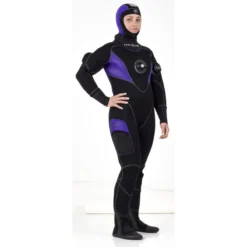 Combinaison Etanche BLIZZARD 2016 Femme 7mm D'Aqualung - DESTOCKAGE -Promos Bathypique Boutique aqualung combinaison plongee etanche blizzard 7mm femme destockage pas cher sub odyssee lyon 4