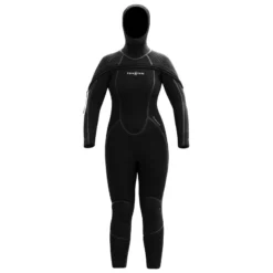 SOLA FX Femme Combinaison Plongée 8mm - Aqualung -Promos Bathypique Boutique aqualung combinaison plongee semi etanche dry sola fx monopiece 8mm femme pas cher sub odyssee 3