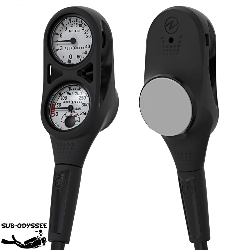Console 2 éléments Manometre + Profondimètre - Aqualung 2 Console 2 éléments Manometre + Profondimètre - Aqualung – Image 2
