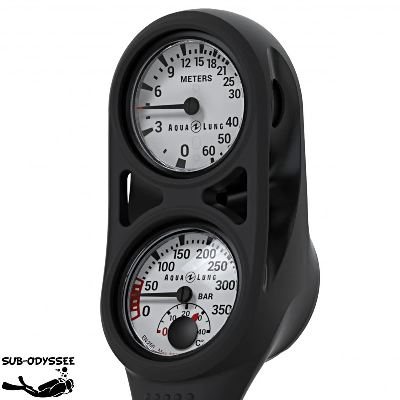 Console 2 éléments Manometre + Profondimètre - Aqualung 3 Console 2 éléments Manometre + Profondimètre - Aqualung – Image 3