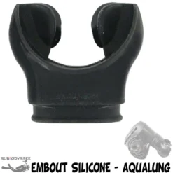 Embout Silicone Noir Octopus - Aqualung