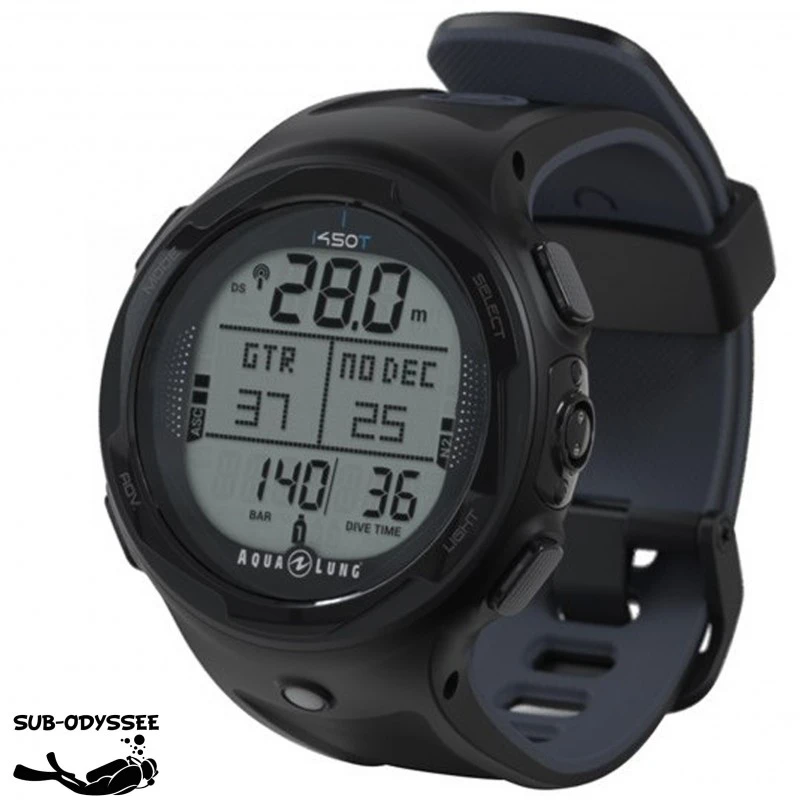 I450T Noir Montre Ordinateur - Aqualung 1 I450T Noir Montre Ordinateur - Aqualung