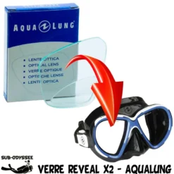 Verre Correcteur REVEAL X2 Positif (+1.5 à +3.0) - Aqualung