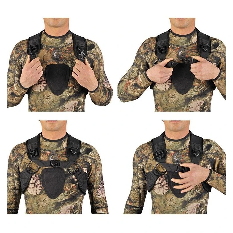 Baudrier QUICK RELEASE Noir 3mm - SPORASUB 4 Baudrier QUICK RELEASE Noir 3mm - SPORASUB â Image 4