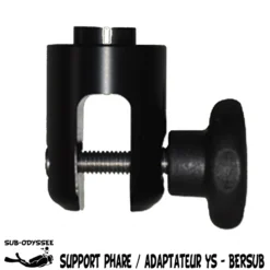 Support De Phare Avec Fixation Chape Pour Bras FLEXO YS - Bersub