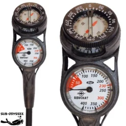 Console 2 éléments Manometre + Compas - Beuchat