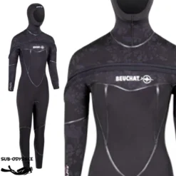 MED C-ZIP Monopièce 8mm Avec Cagoule Femme - Beuchat