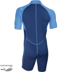 ATOLL FZ 2mm Shorty Plongée Homme - Beuchat -Promos Bathypique Boutique beuchat shorty plongee 2mm atoll zip ventral homme pas cher sub odyssee 2