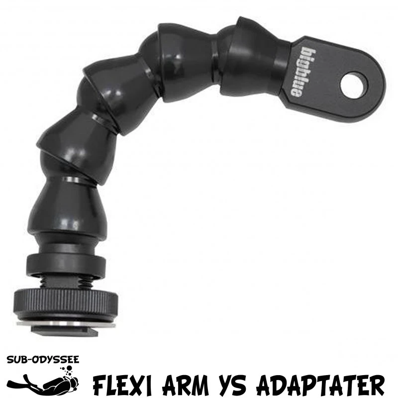Bras Photo Flexible 15cm FLEXI ARM HOT SHOE YS Adapter 6" - BIGBLUE 1 Bras Photo Flexible 15cm FLEXI ARM HOT SHOE YS Adapter 6" - BIGBLUE
