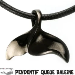 Pendentif QUEUE BALEINE Hematite - BigBlue By St John