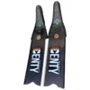 BLACK MAMBA V2 Souple Palmes Carbone Avec Chaussons C4 - DENTY Spearfishing