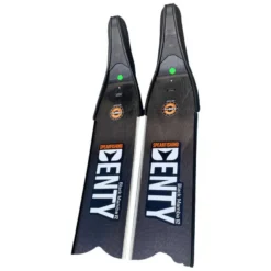 BLACK MAMBA V2 Souple Palmes Carbone Avec Chaussons C4 - DENTY Spearfishing