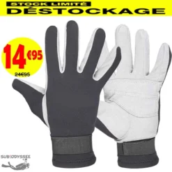 Gant AMARA Cuir 1.5 Mm - Blue All