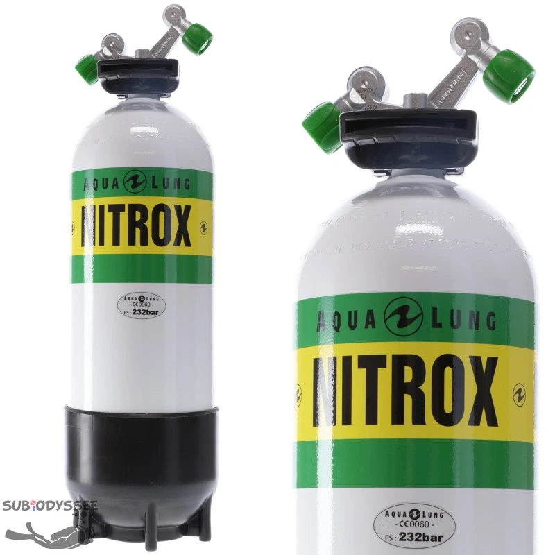 Bouteille/bloc 15 Litres 230 Bars Nitrox/O2 2 Sorties TAG - Aqualung 1 Bouteille/bloc 15 Litres 230 Bars Nitrox/O2 2 Sorties TAG - Aqualung