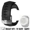 Bracelet Elastomere Pour D9tx & DX Silver - SUUNTO