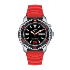 DEEP 1000m SSI Edition Montre De Plongée Bracelet Elastomère - Chris Benz