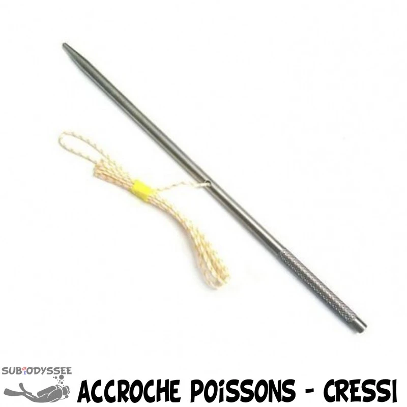 Accroche Poissons Avec Cable Nylon - Cressi 1 Accroche Poissons Avec Cable Nylon - Cressi