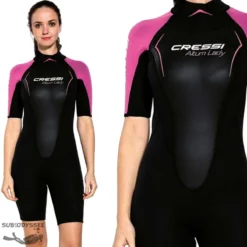 ALTUM Shorty Femme 3mm Avec Zip Dorsal - Cressi