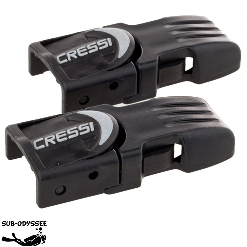 Boucles De Rechange Palme ARA / FROG / MASTER FROG / PROLIGHT / THOR (La Paire) - Cressi 1 Boucles De Rechange Palme ARA / FROG / MASTER FROG / PROLIGHT / THOR (La Paire) - Cressi