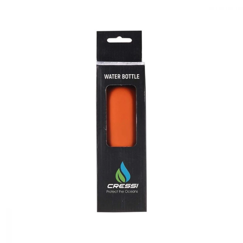 Bouteille THERMOS 500ml Caoutchouc ORANGE NOIR - Cressi 5 Bouteille THERMOS 500ml Caoutchouc ORANGE NOIR - Cressi – Image 5