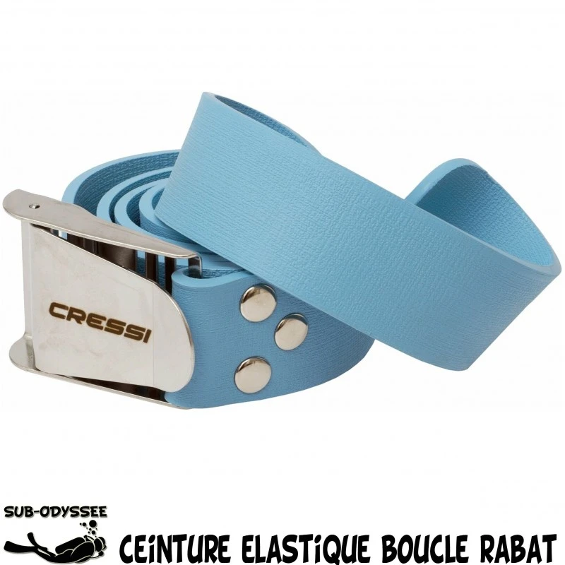 Ceinture Marseillaise Néoprène Boucle Rabat Métal - Cressi 1 Ceinture Marseillaise Néoprène Boucle Rabat Métal - Cressi