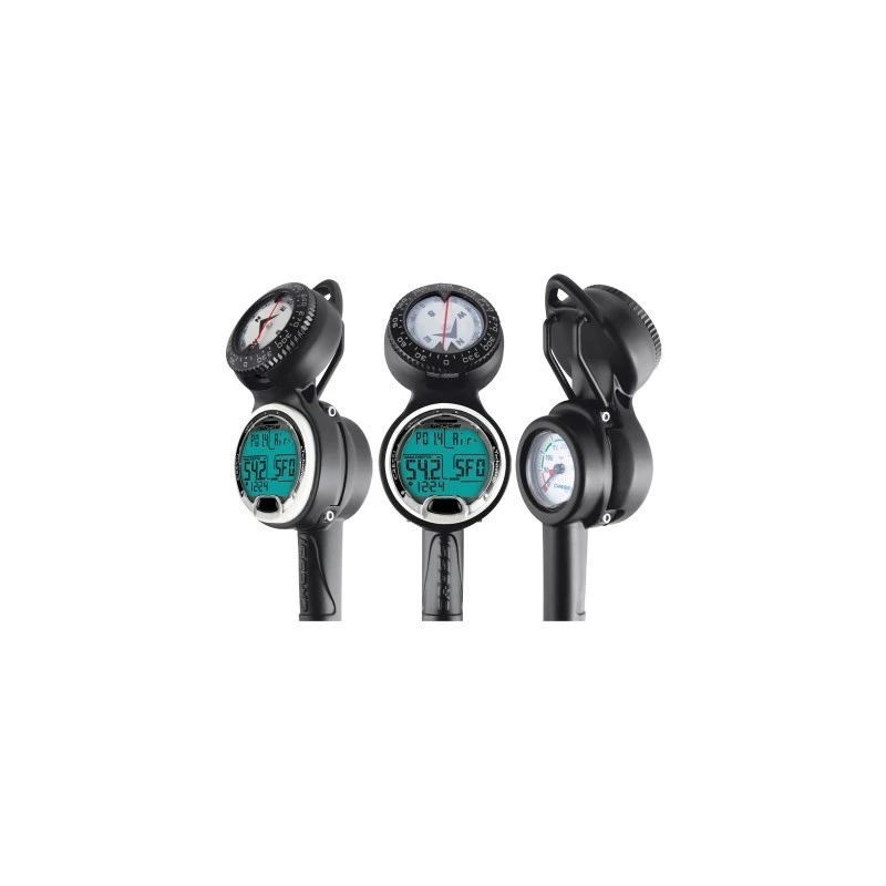 Console LEONARDO 3 éléments (ordinateur + Manomètre + Profondimetre) - Cressi 2 Console LEONARDO 3 éléments (ordinateur + Manomètre + Profondimetre) - Cressi – Image 2