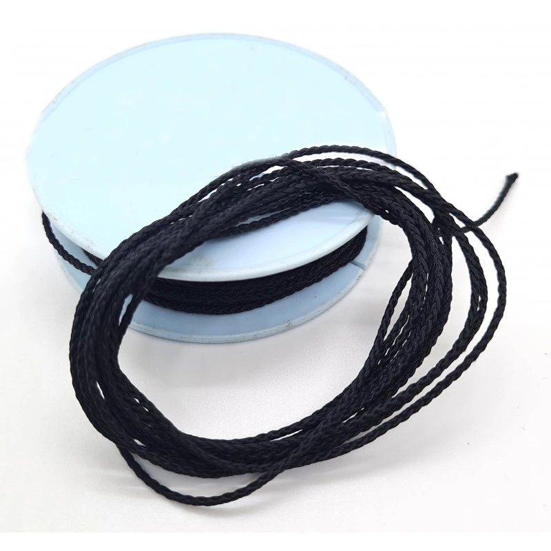 Bobine 15m Fil LIGATURE Ø1.5mm Polyester NOIR - Denty 1 Bobine 15m Fil LIGATURE Ø1.5mm Polyester NOIR - Denty