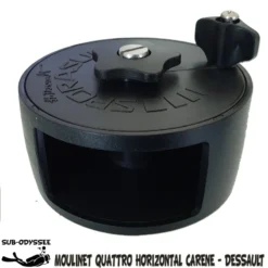 Moulinet QUATTRO Horinzontal Carené (livré Sans Fil) - Dessault/Sporasub