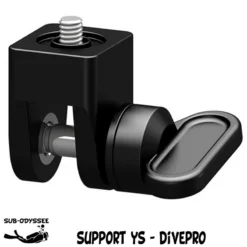 Support De Fixation YS Avec Vis Papillon - Divepro