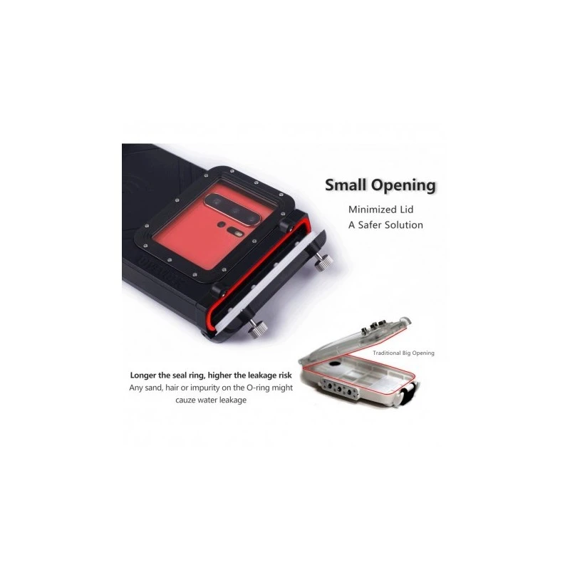 SEATOUCH 3 Pro 80m Caisson Pour Samsung S8/S8+/S9/S9+ (Pack 4) - Divevolk 5 SEATOUCH 3 Pro 80m Caisson Pour Samsung S8/S8+/S9/S9+ (Pack 4) - Divevolk – Image 5