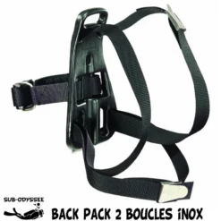 Back Pack Bouteille Avec 2 Boucles Inox