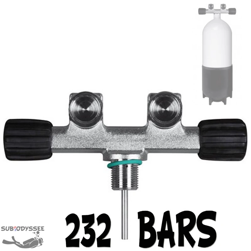 Robinet 2 Sorties Fixes En H G5/8 (DIN) 232B - M25 X 200 1 Robinet 2 Sorties Fixes En H G5/8 (DIN) 232B - M25 X 200