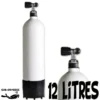 Bloc 12 Litres Long 1 Sortie Acier - Eurocylinder