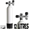 Bloc 12 Litres Long 2 Sorties Acier - Eurocylinder