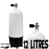Bloc 12 Litres Court 1 Sortie Acier - Eurocylinder