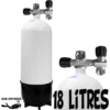 Bloc 18 Litres 2 Sorties Acier - Eurocylinder