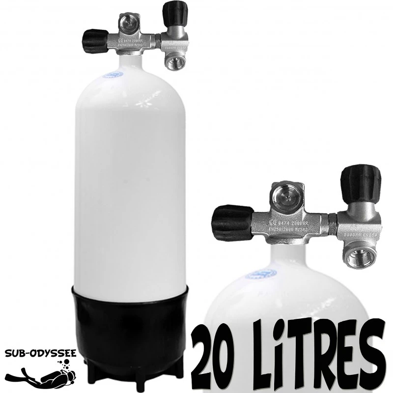 Bloc 18 Litres 2 Sorties Acier - Eurocylinder 1 Bloc 18 Litres 2 Sorties Acier - Eurocylinder