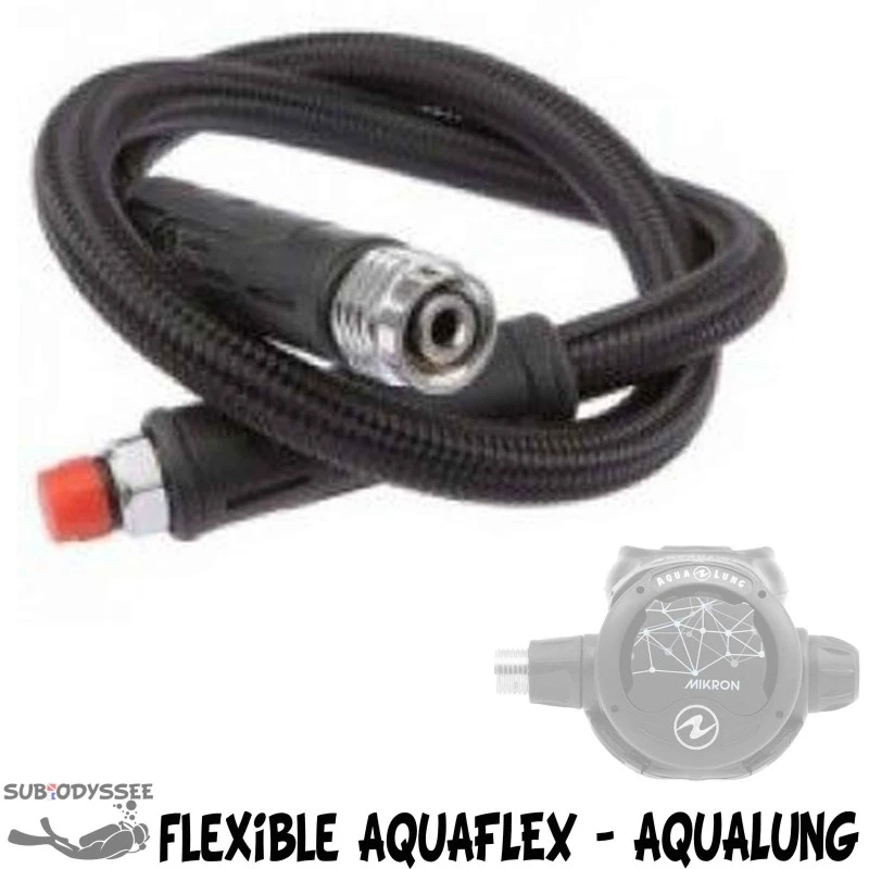 Flexible AQUAFLEX Tressé MP 70cm Moyenne Pression Pour Détendeur - Aqualung 1 Flexible AQUAFLEX Tressé MP 70cm Moyenne Pression Pour Détendeur - Aqualung