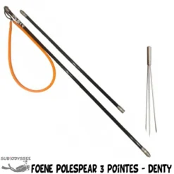 Foëne POLE SPEAR 3 Pointes 150 Cm - Denty