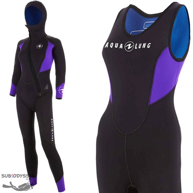HUDSON Femme 7mm Combinaison Plongée - Aqualung - BLACK FRIDAY 2 HUDSON Femme 7mm Combinaison Plongée - Aqualung - BLACK FRIDAY – Image 2