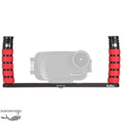 Platine Double Avec Poignées à Grip Déclampable - IKELITE -Promos Bathypique Boutique ikelite platine avec doubles poignees a grip pas cher sub odyssee 5