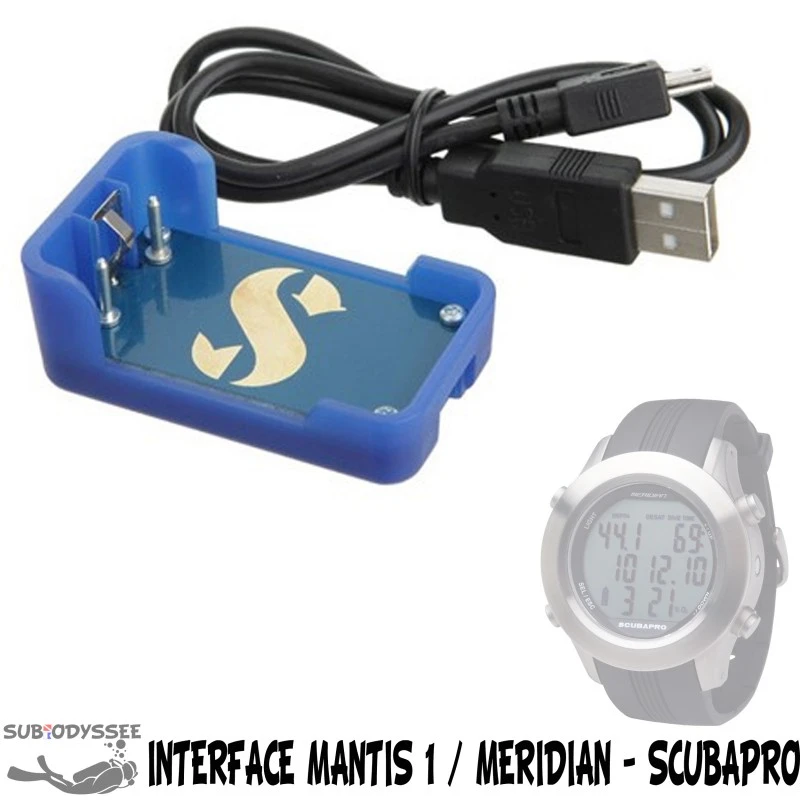 Interface Pour Ordinateur M1 / MANTIS 1 / MERIDIAN - Scubapro 1 Interface Pour Ordinateur M1 / MANTIS 1 / MERIDIAN - Scubapro