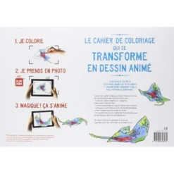 Cahier De Dessin Animé LA MER - Editions Animées -Promos Bathypique Boutique livre jeunesse cahier dessin anime a colorier claire fay editions animees pas cher lyon 2