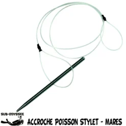 Accroche Poisson Cable Nylon Avec Stylet Inox - Mares