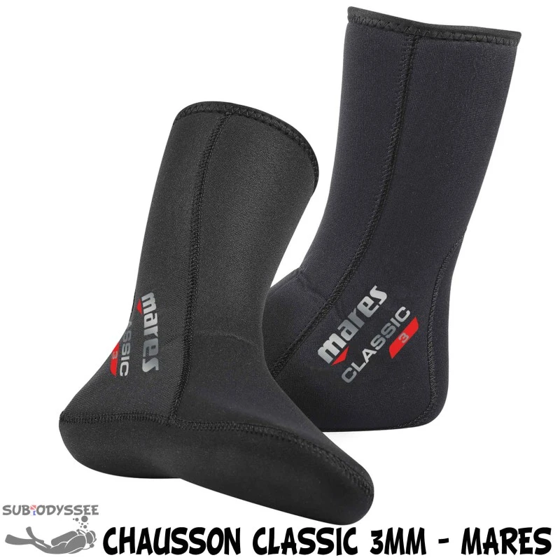 Chausson CLASSIC 3mm Néoprène à Picots - Mares 1 Chausson CLASSIC 3mm Néoprène à Picots - Mares