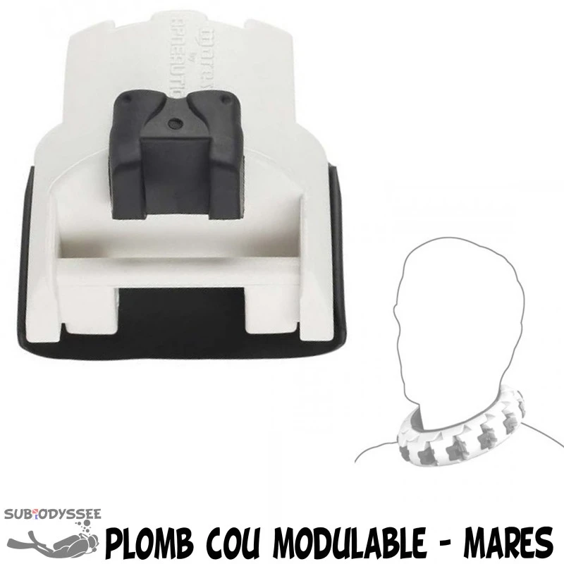 Plomb De Cou 300g Modulable - Mares 1 Plomb De Cou 300g Modulable - Mares