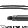Sandows S-POWER Noir Ø16 Mm (La Paire) - Mares