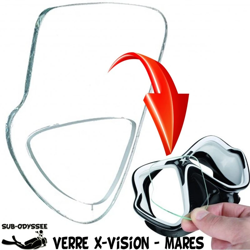 Verre Correcteur X-VISION Avant 2014 Positif (+1.5 à +3.0) - Mares 1 Verre Correcteur X-VISION Avant 2014 Positif (+1.5 à +3.0) - Mares