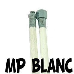 Flexible Tressé BLANC Moyenne Pression 3/8" Pour Détendeur De Plongée - MIFLEX